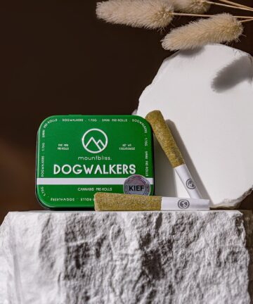 Dogwalkers Kief Dusted THC Pre-Rolls