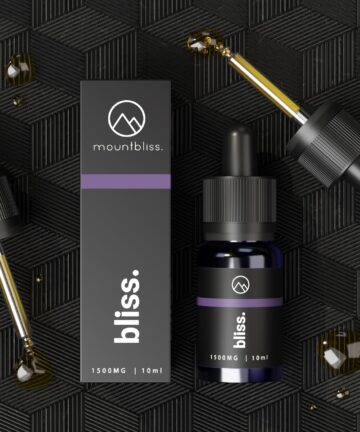 Bliss Effect THC Drops 1500MG